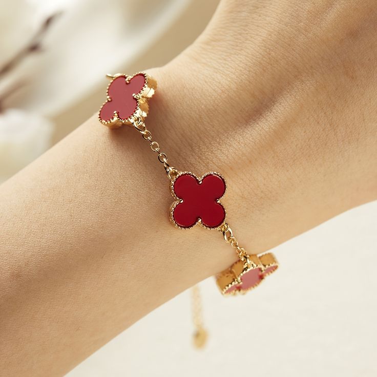 PULSERA VAN CLEEF + CAJA REGALO